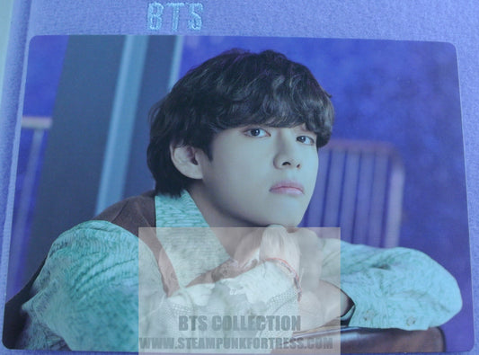 BTS V KIM TAEHYUNG TAE-HYUNG 2021 SOWOOZOO PHOTOCARD MUSTER PHOTO CARD #4 OF 8 NEW OFFICIAL MERCHANDISE