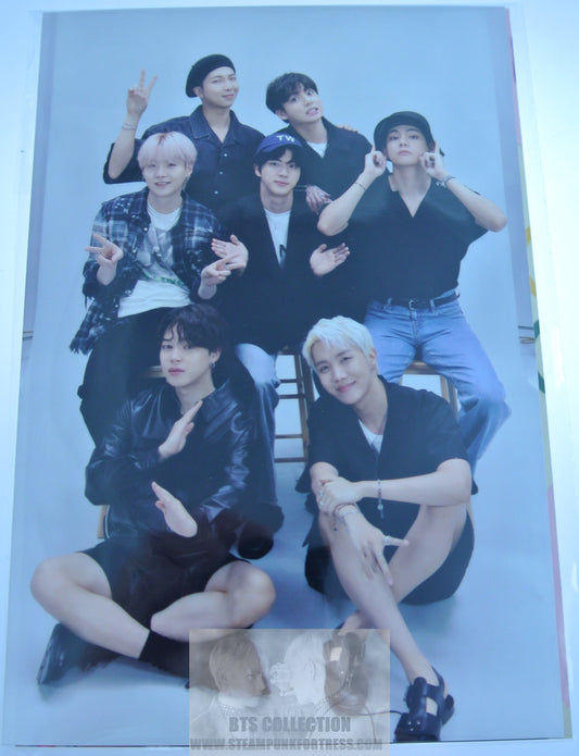 BTS US OURSELVES WE SPECIAL PHOTOFOLIO 4" X 6" GROUP PHOTO JIN SUGA J-HOPE RM JIMIN V JUNGKOOK RELEASE NEW OFFICIAL MERCHANDISE