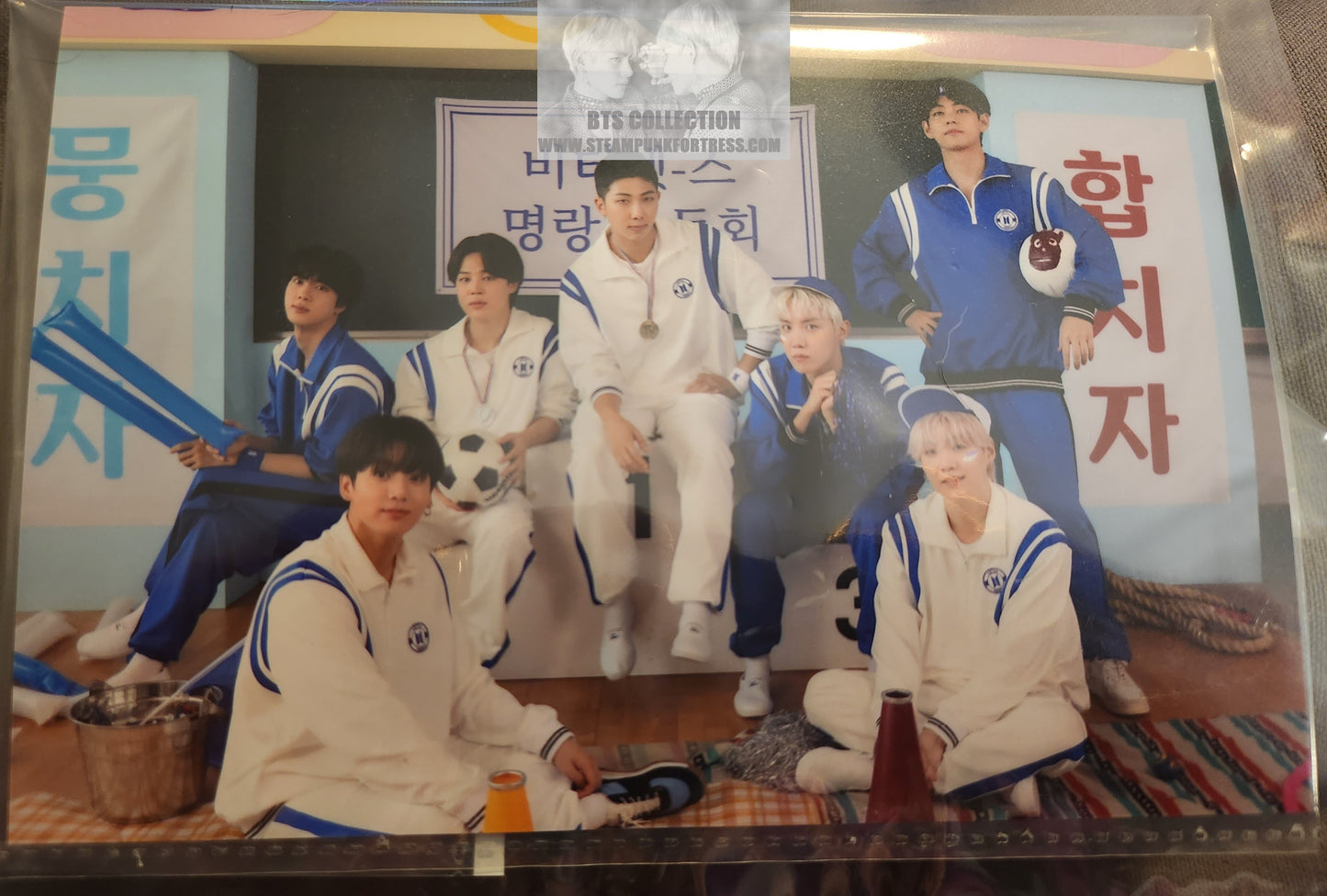BTS US OURSELVES WE SPECIAL PHOTOFOLIO 4" X 6" SPORTY GROUP PHOTO JIN SUGA J-HOPE RM JIMIN V JUNGKOOK RELEASE NEW OFFICIAL MERCHANDISE