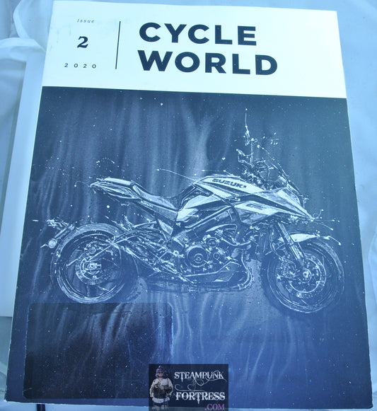 CYCLE WORLD MAGAZINE NUMBER 2 2020 GOOD MOTORCYCLES BIKERS VERY GOOD
