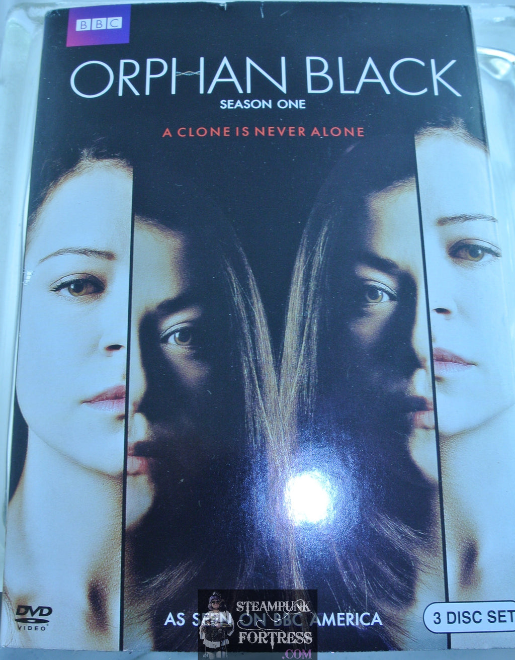 ORPHAN BLACK BUNDLE DVDS SEASON 1 & 2 & 3 SET TATIANA MASLANY GOOD - MASS PRODUCED