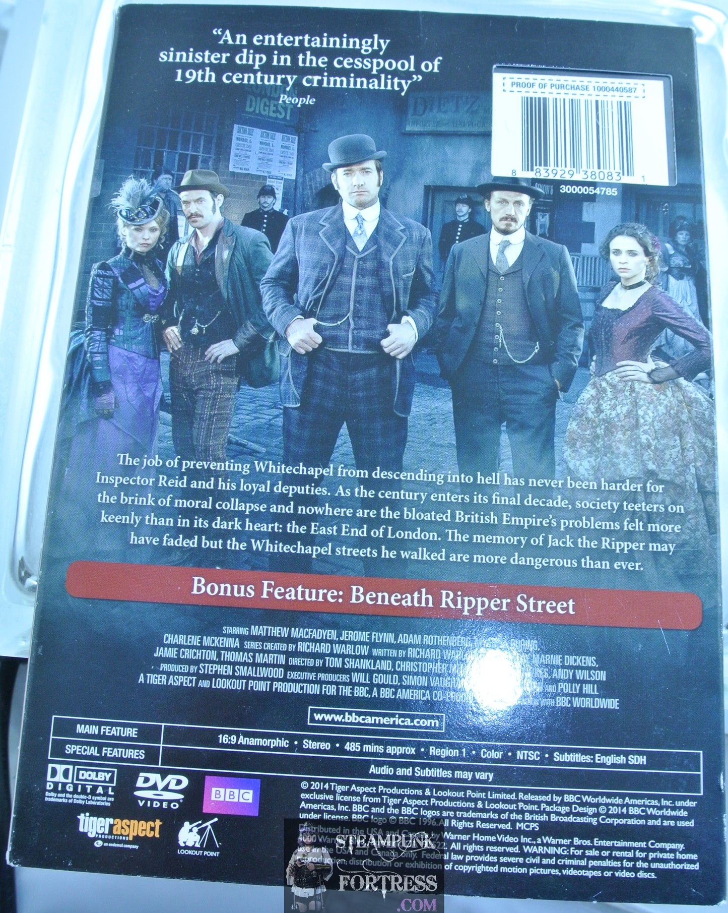 RIPPER STREET BBC BUNDLE DVDS SEASON 1 & 2 & 3 UK PLAYS USA SET JACK THE RIPPER GOOD - MASS PRODUCED