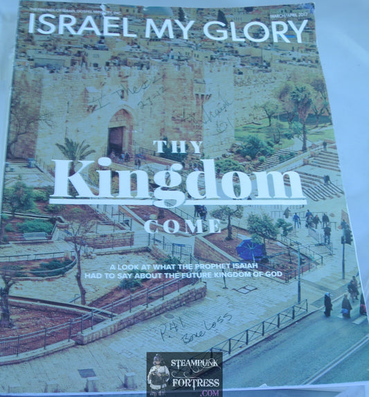 ISRAEL MY GLORY MINISTRY MAGAZINE MARCH APRIL 2017 GOOD CHRISTIAN