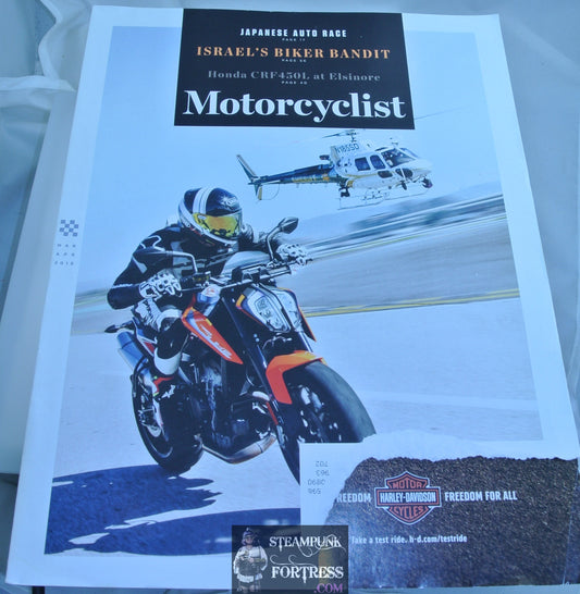 MOTORCYCLIST MAGAZINE APRIL 2019 GOOD MOTORCYCLES BIKERS