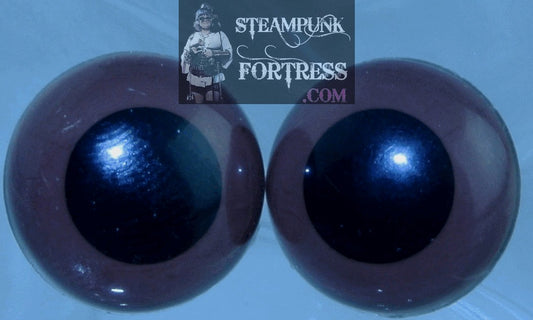 BRASS EYE BROWN STUDS HALLOWEEN COSTUME COSPLAY PIERCED EARRINGS STARR WILDE STEAMPUNK FORTRESS