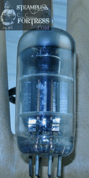 BRASS ROCKET TUBE GLASS #2 FILIGREE ADJUSTABLE RING STARR WILDE STEAMPUNK FORTRESS
